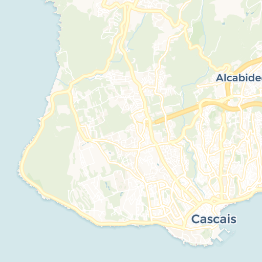 Cascais travel map